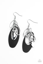 Load image into Gallery viewer, Paparazzi - Ambitious Allure - Black Earrings
