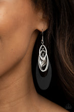 Load image into Gallery viewer, Paparazzi - Ambitious Allure - Black Earrings
