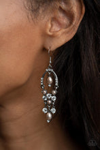 Load image into Gallery viewer, Paparazzi - Back In The Spotlight - Brown Earrings
