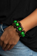 Load image into Gallery viewer, Paparazzi - Tropical Temptations - Green Bracelet
