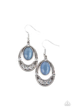 Load image into Gallery viewer, Paparazzi - Serene Shimmer - Blue Earrings
