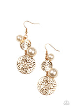 Load image into Gallery viewer, Paparazzi - Pearl Dive - Gold Earrings
