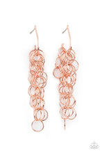 Load image into Gallery viewer, Paparazzi - Long Live The Rebels - Copper Earrings
