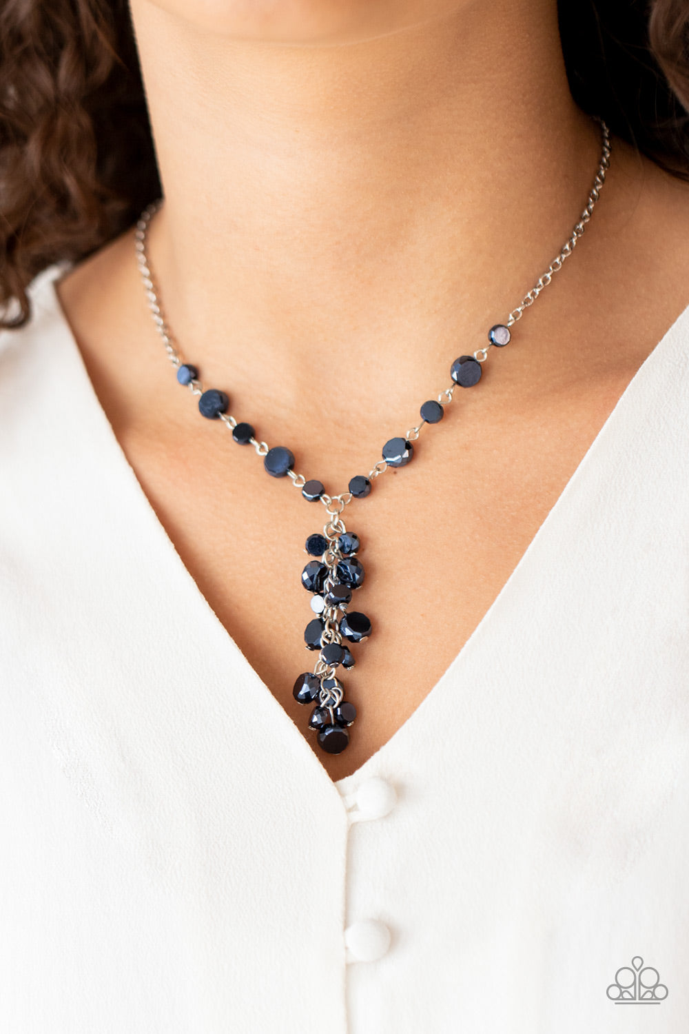 Paparazzi - Cosmic Charisma - Blue Necklace