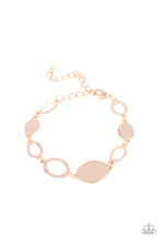 Load image into Gallery viewer, Paparazzi - OVAL and Out - Rose Gold Bracelet
