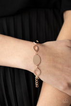 Load image into Gallery viewer, Paparazzi - OVAL and Out - Rose Gold Bracelet
