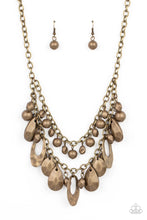 Load image into Gallery viewer, Paparazzi - Extra Exhilarating - Brass Necklace
