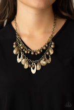 Load image into Gallery viewer, Paparazzi - Extra Exhilarating - Brass Necklace
