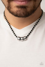 Load image into Gallery viewer, Paparazzi - Pull The Ripcord - Black Necklace
