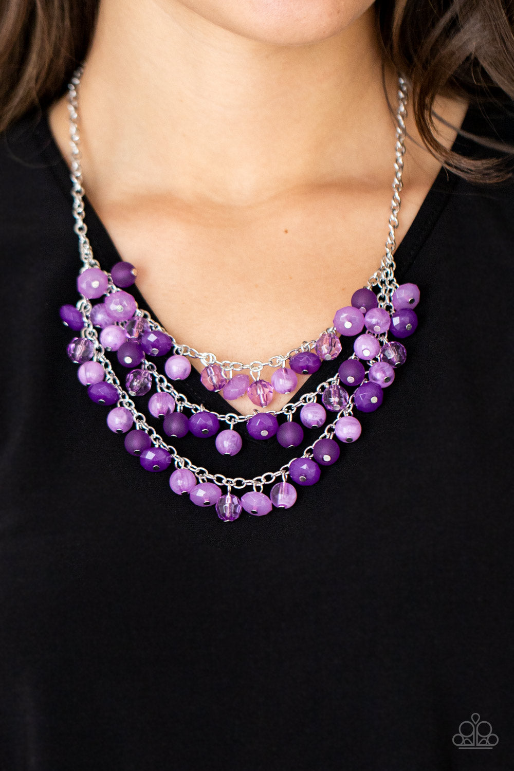 Paparazzi - Fairytale Timelessness - Purple Necklace