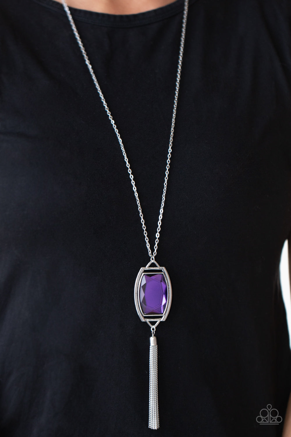 Paparazzi - Timeless Talisman - Purple Necklace