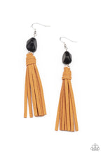 Load image into Gallery viewer, Paparazzi - All-Natural Allure - Black Earrings
