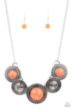 Load image into Gallery viewer, Paparazzi - Canyon Cottage - Orange Necklace
