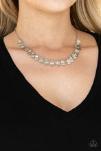 Load image into Gallery viewer, Paparazzi - Dainty DISCovery - Silver Necklace
