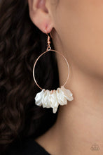 Load image into Gallery viewer, Paparazzi - Sailboats and Seashells - Copper Earrings
