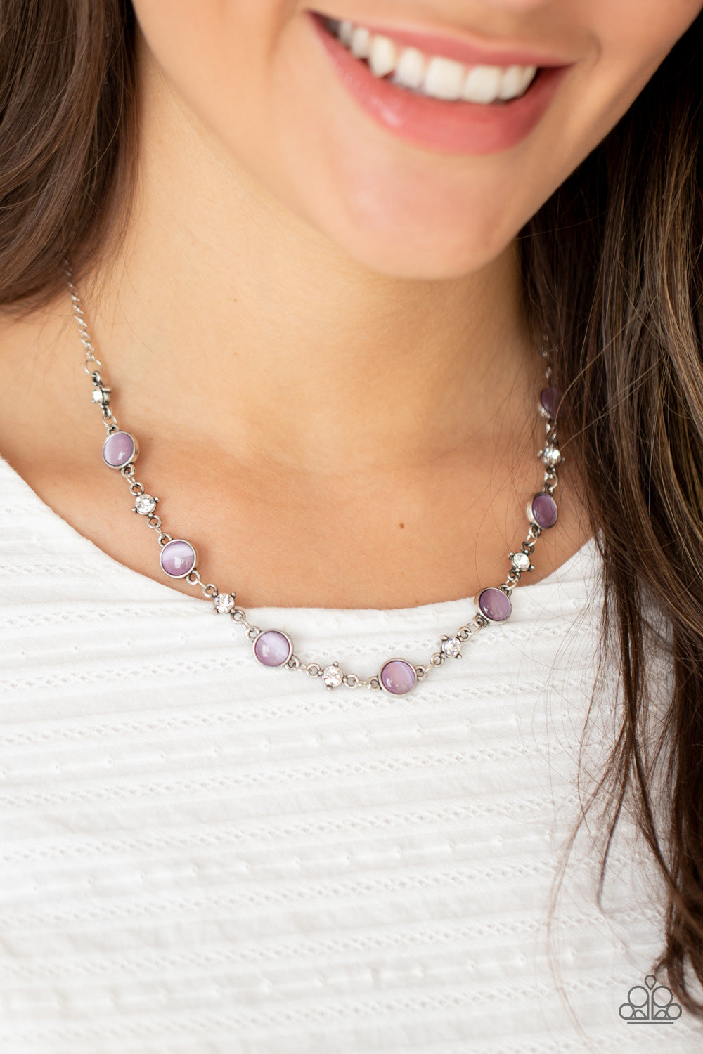 Paparazzi - Inner Illumination - Purple Necklace