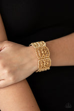 Load image into Gallery viewer, Paparazzi - Enchanted Vineyards - Gold Bracelet
