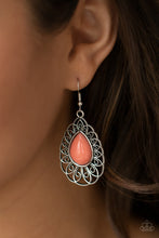 Load image into Gallery viewer, Paparazzi - Dream STAYCATION - Orange Earrings
