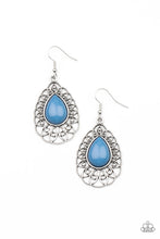 Load image into Gallery viewer, Paparazzi - Dream STAYCATION - Blue Earrings
