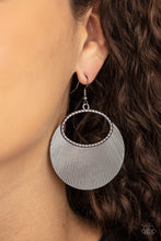 Load image into Gallery viewer, Paparazzi -Fan Girl Glam - Black Earrings
