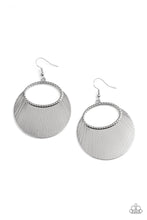 Load image into Gallery viewer, Paparazzi - Fan Girl Glam - Silver Earrings
