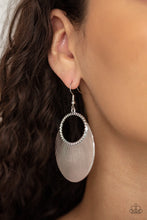 Load image into Gallery viewer, Paparazzi - Fan Girl Glam - Silver Earrings
