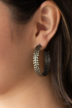 Load image into Gallery viewer, Paparazzi - Laurel Gardens - Brass Earring
