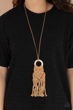 Load image into Gallery viewer, Paparazzi -Crafty Couture - Brown Necklace
