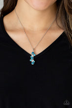 Load image into Gallery viewer, Paparazzi - Classically Clustered - Blue Necklace
