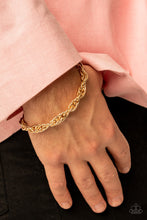 Load image into Gallery viewer, Paparazzi - Executive Exclusive - Gold Bracelet
