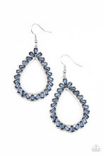 Load image into Gallery viewer, Paparazzi - Stay Sharp - Blue Earrings
