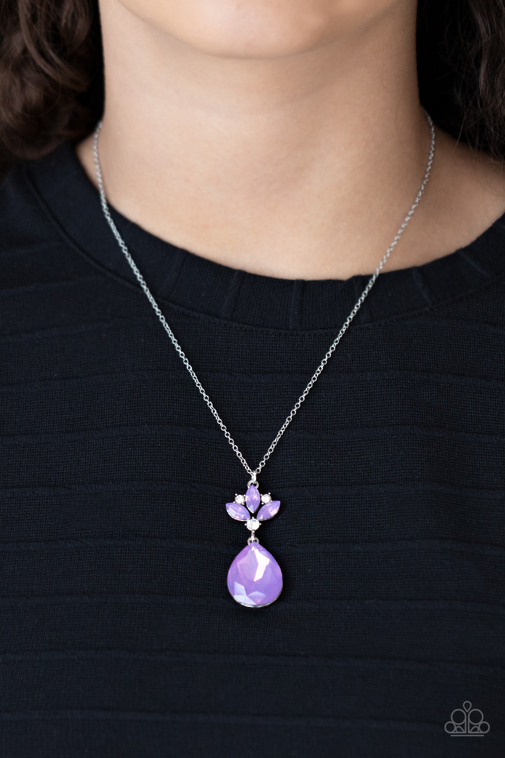 Paparazzi - Celestial Shimmer - Purple Necklace