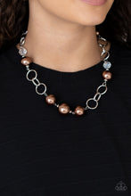 Load image into Gallery viewer, Paparazzi - New Age Novelty - Brown Necklace
