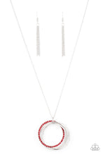 Load image into Gallery viewer, Paparazzi - Harmonic Halos - Red Necklace
