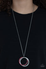 Load image into Gallery viewer, Paparazzi - Harmonic Halos - Red Necklace
