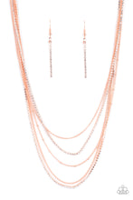 Load image into Gallery viewer, Paparazzi - Dangerously Demure - Copper Necklace
