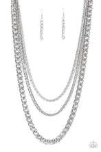 Load image into Gallery viewer, Paparazzi - Chain of Champions - Silver Necklace
