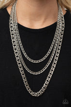 Load image into Gallery viewer, Paparazzi - Chain of Champions - Silver Necklace
