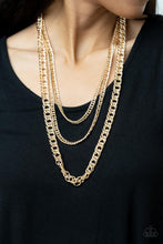 Load image into Gallery viewer, Paparazzi - Chain of Champions - Gold Necklace
