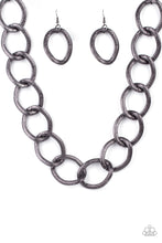 Load image into Gallery viewer, Paparazzi - Industrial Intimidation - Black Necklace
