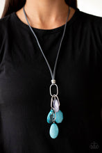 Load image into Gallery viewer, Paparazzi - Fundamentally Flirtatious - Blue Necklace
