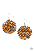 Load image into Gallery viewer, Paparazzi - Summer Escapade - Brown Earrings
