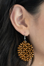 Load image into Gallery viewer, Paparazzi - Summer Escapade - Brown Earrings
