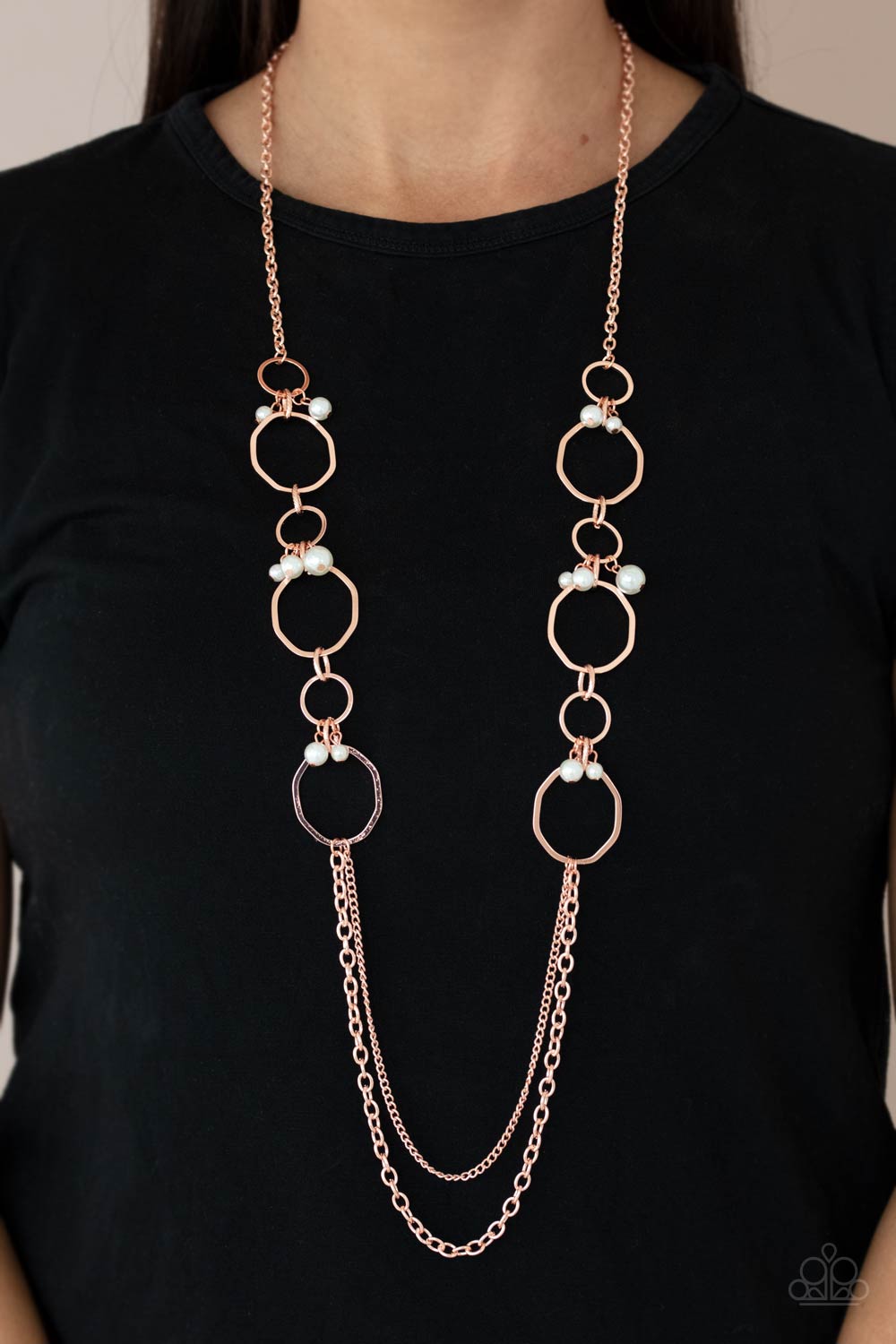 Paparazzi - Ante UPSCALE - Copper Necklace