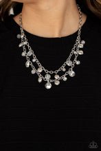 Load image into Gallery viewer, Paparazzi - Ethereally Ensconced - White Necklace
