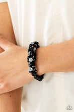 Load image into Gallery viewer, Paparazzi - Upcycled Upscale - Black Bracelet
