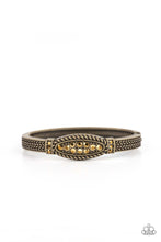 Load image into Gallery viewer, Paparazzi - Locked in Luster - Brass Bracelet
