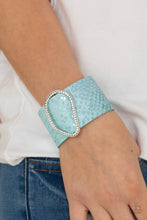 Load image into Gallery viewer, Paparazzi - HISS-tory In The Making - Blue Bracelet
