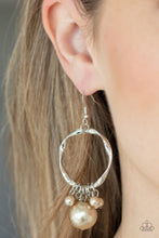 Load image into Gallery viewer, Paparazzi - Delectably Diva - Brown Earrings
