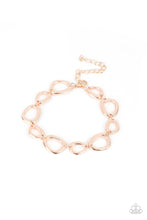 Load image into Gallery viewer, Paparazzi - All That Mod - Rose Gold Bracelet
